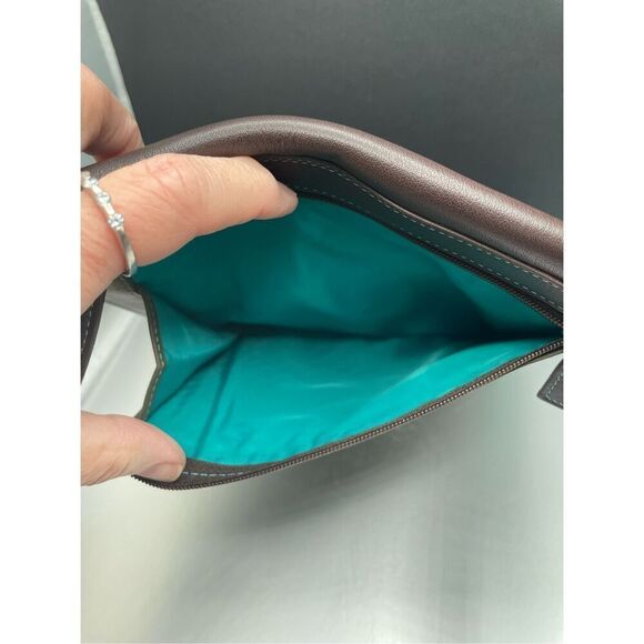 Mywalit Leather Crossbody Travel Bag Multicolored Fall - Picture 5 of 12